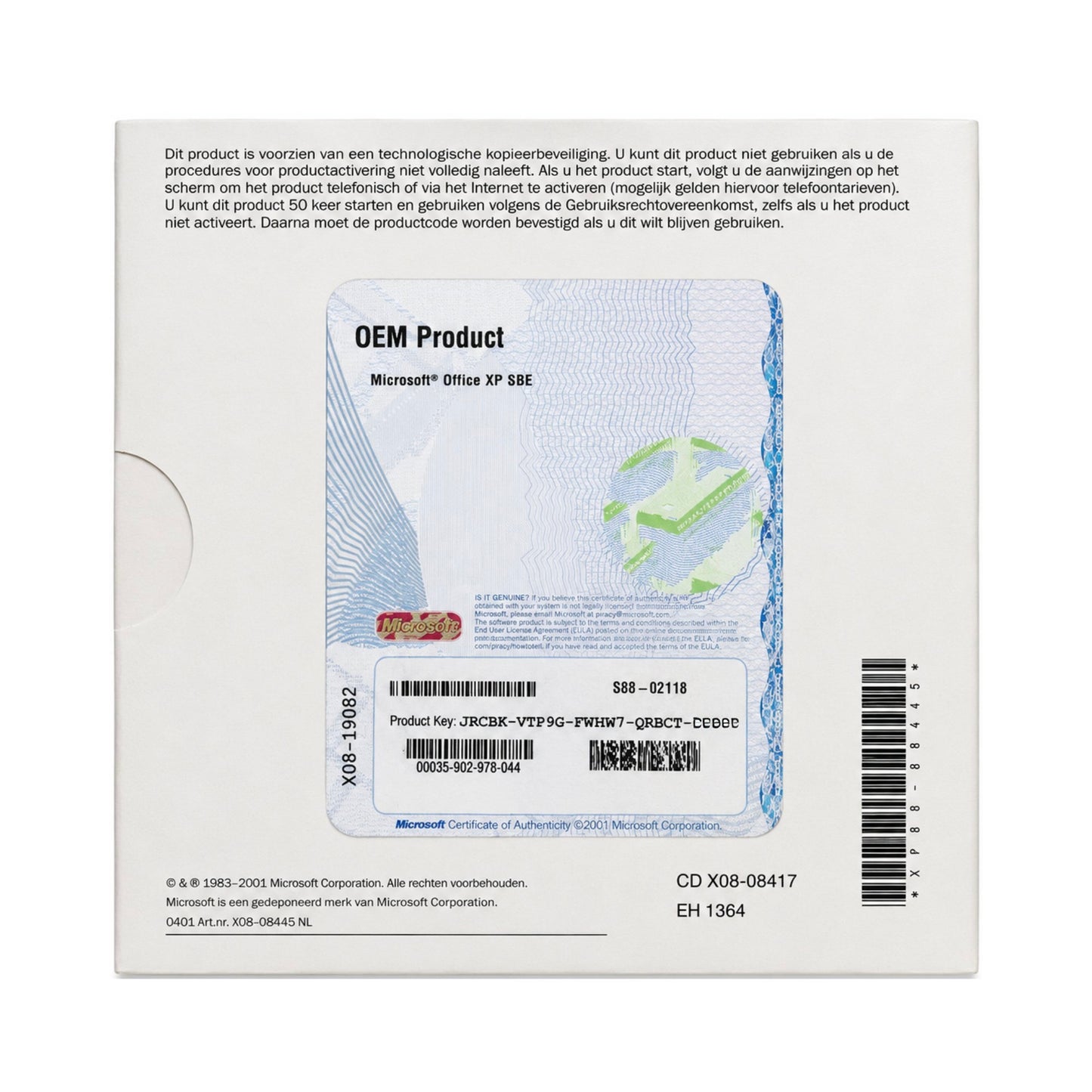 Microsoft Office XP Small Business Edition 2002 OEM | Nieuw