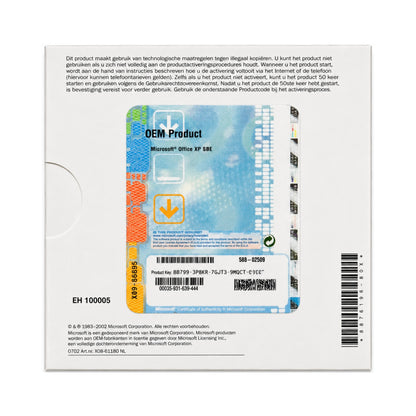 Microsoft Office XP Small Business Edition 2002 OEM | Nieuw
