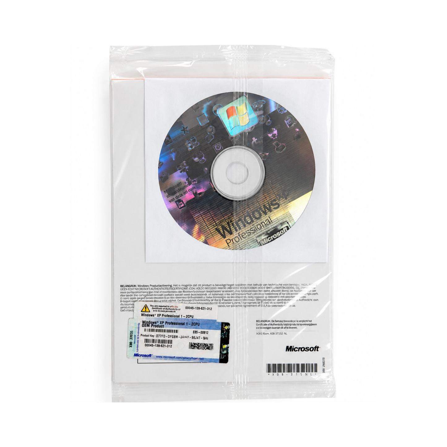 Microsoft Windows XP Professional OEM - New & Sealed