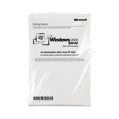 Microsoft Windows 2000 Server OEM +5 CAL | Nieuw & Geseald