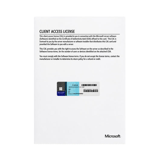 Microsoft Windows Server 2019 5 CAL OEM | Nieuw