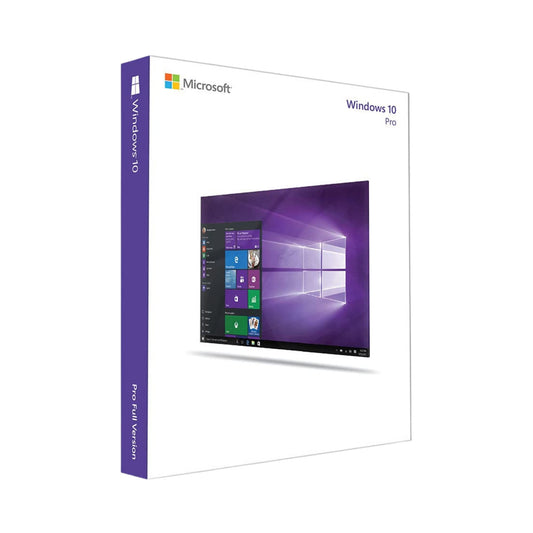 Gesealde Windows 10 Pro retail USB verpakking met volledige versie en originele Microsoft licentie